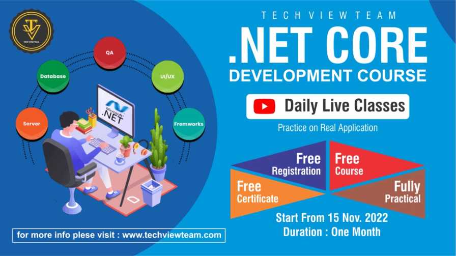 .net core free course